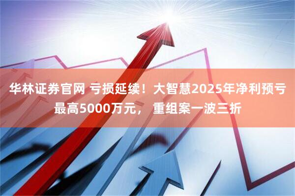 华林证券官网 亏损延续！大智慧2025年净利预亏最高5000万元， 重组案一波三折